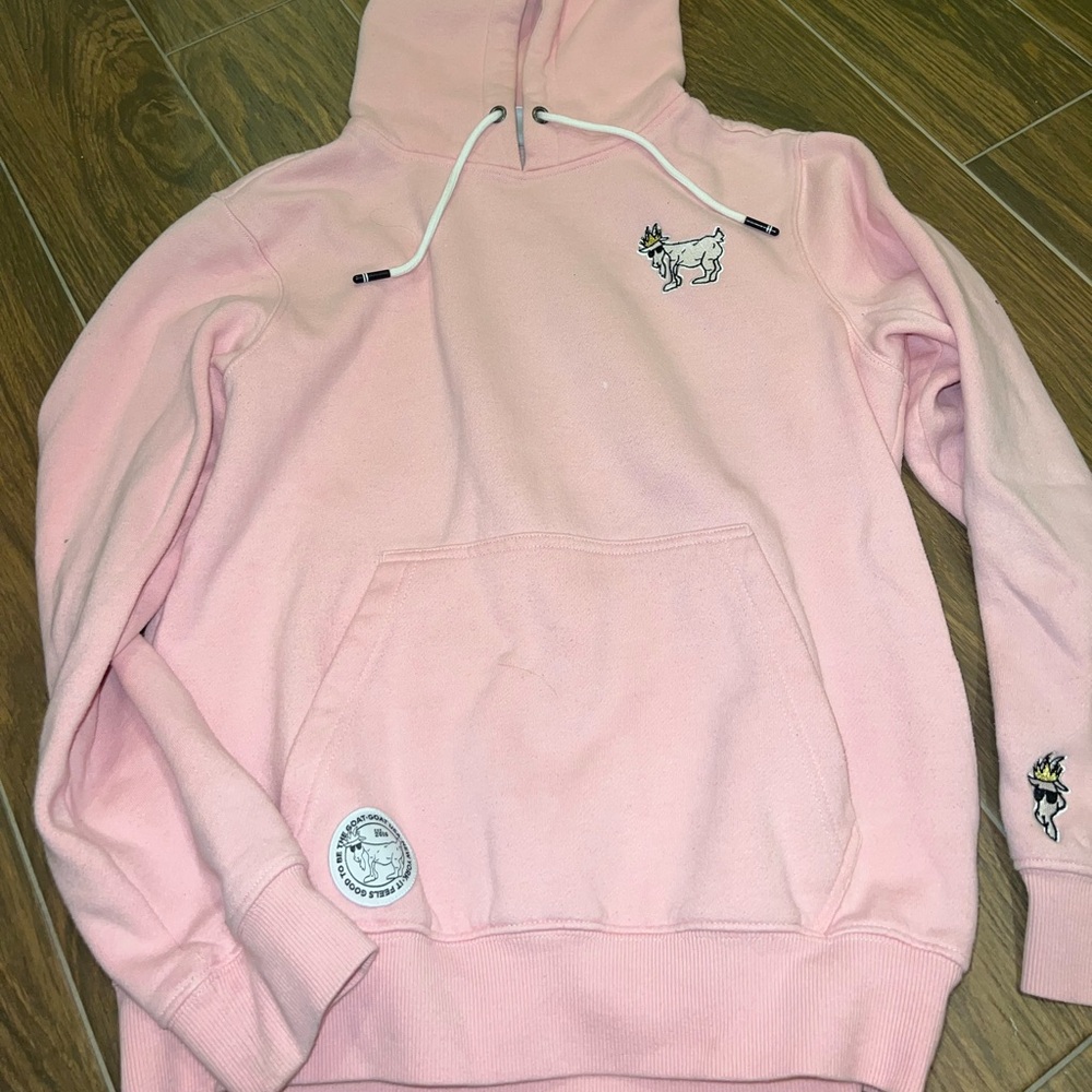 Pink Hoodie Sweater